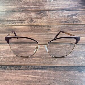Michael Kors Sunglasses womens Purple Gold 51-17 135 Metal FRAMES ONLY